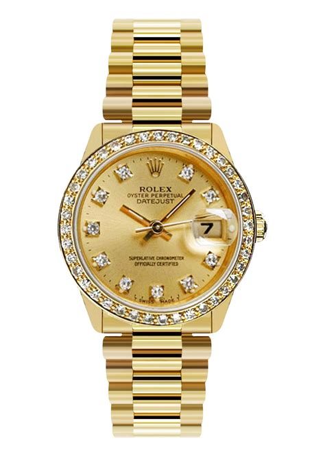 rolex lady 31mm oro|rolex datejust 31 yellow gold.